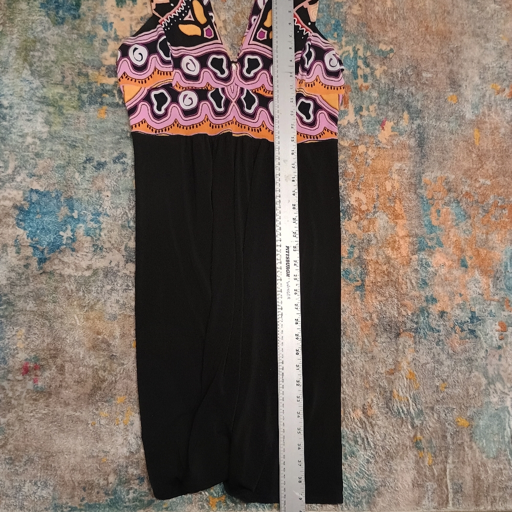 Colorful Patterned Maxi Dress - Picture 2 of 6